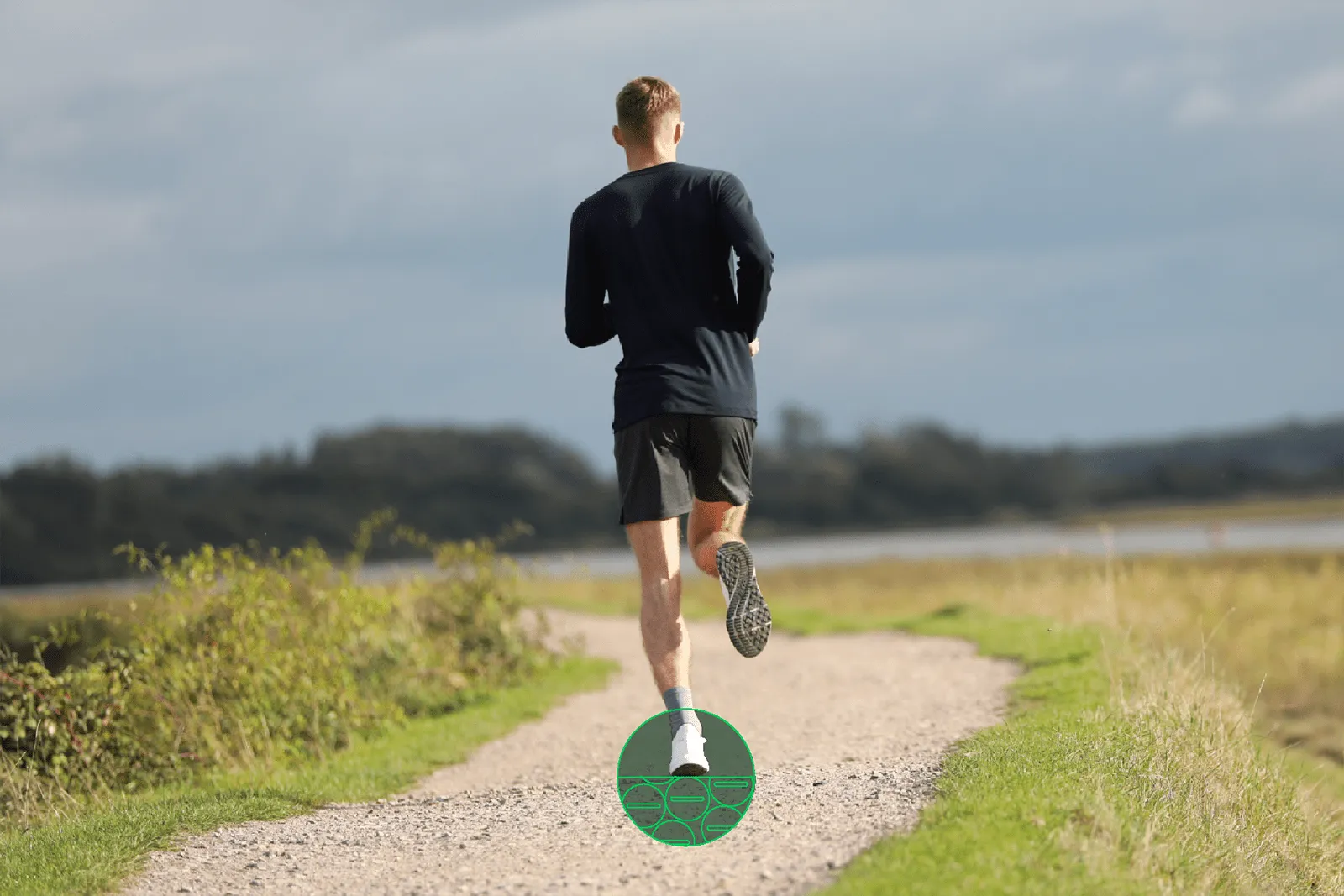 Men's Recharge Grounding Vegan Sneakers | Midnight