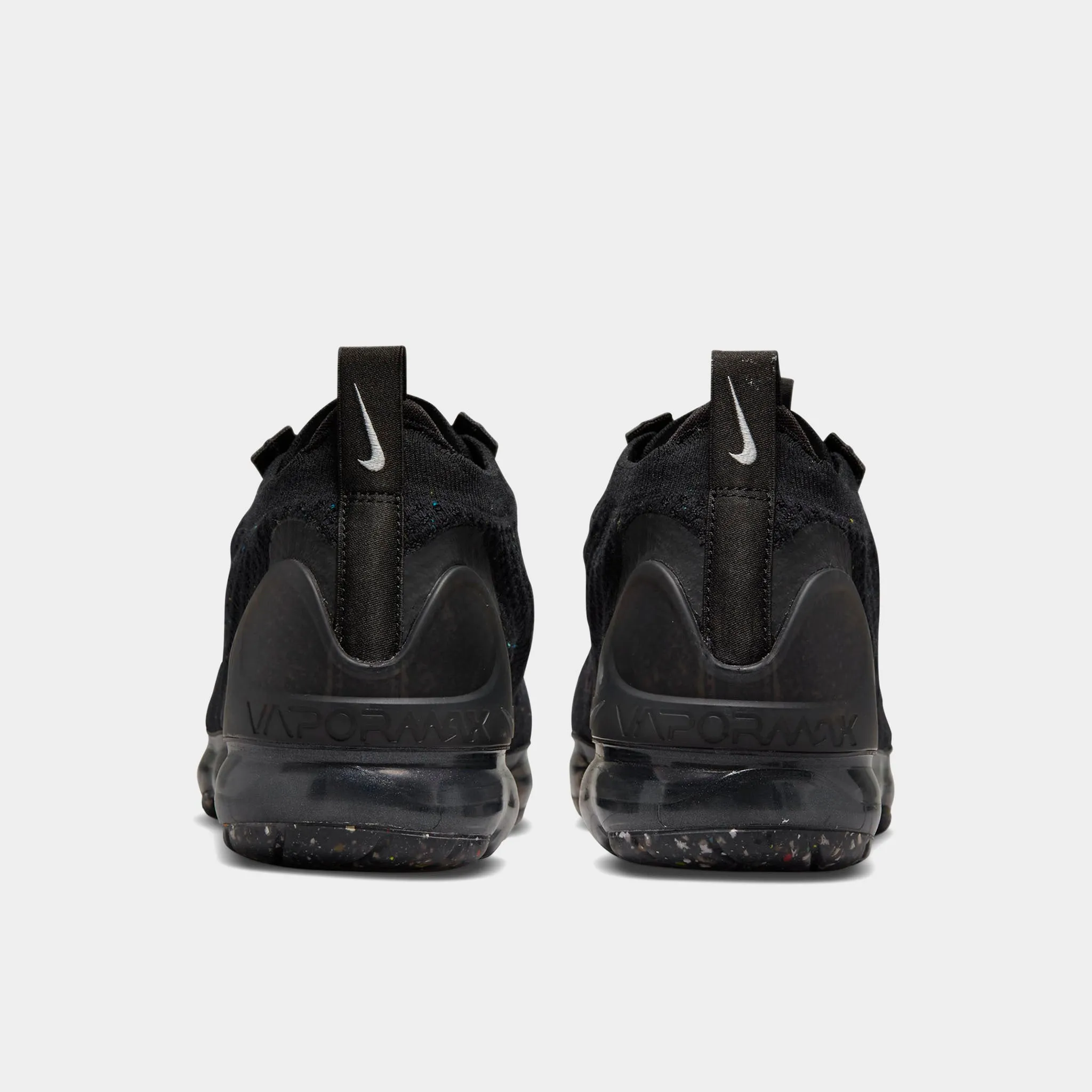 Nike Women's Vapormax 2021 Flyknit Black / Black - Metallic Silver