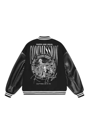 Retro Hip-hop Embroidered Baseball Jersey