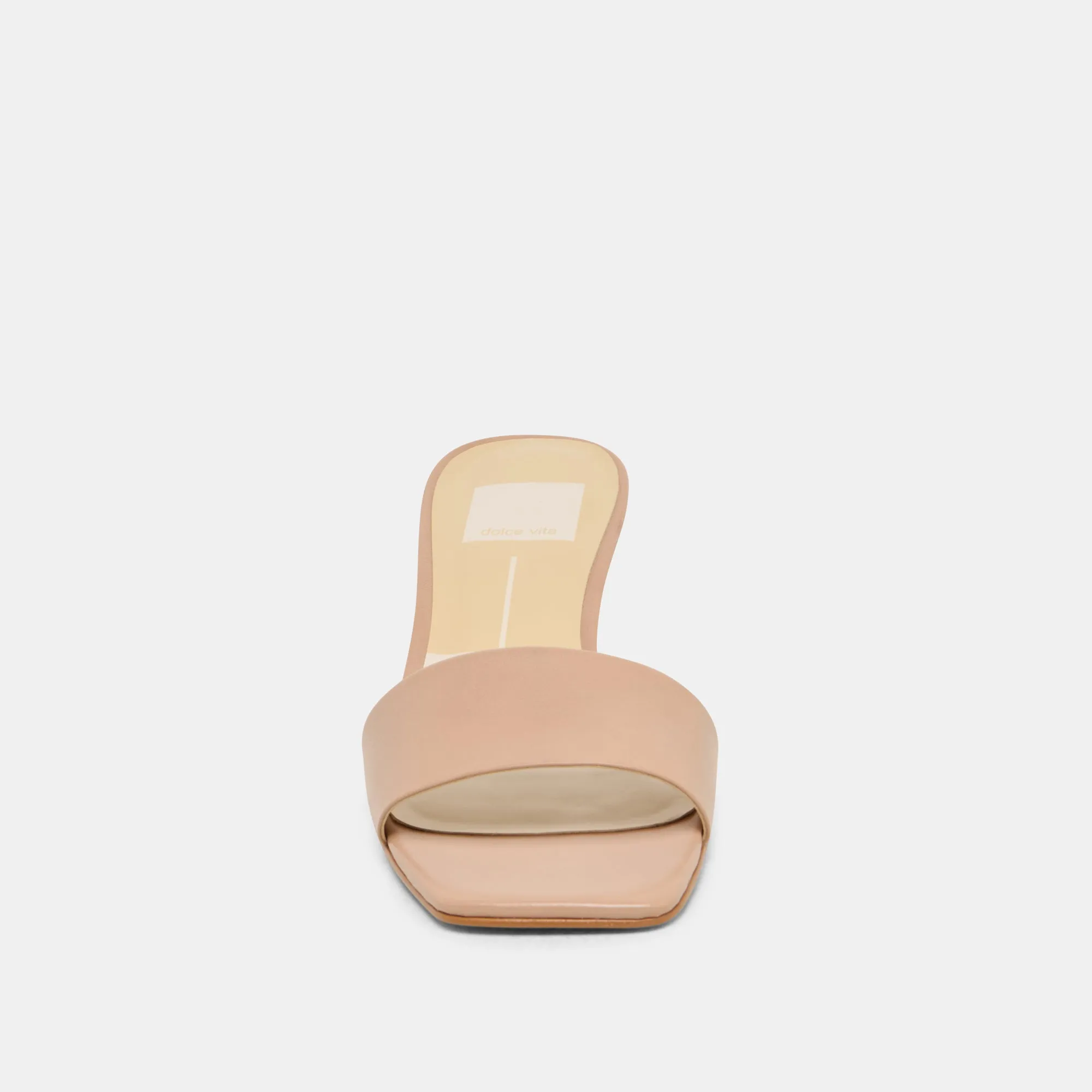 REXA HEELS LIGHT TAN LEATHER