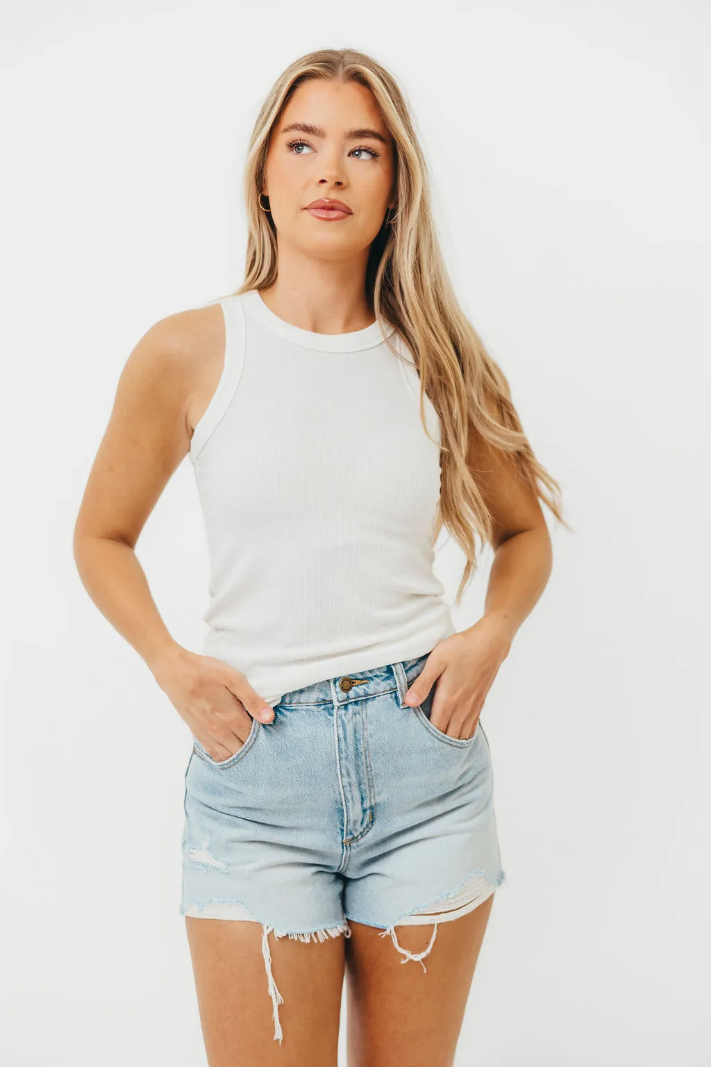 ROLLAS Mirage Short in Eva Blue