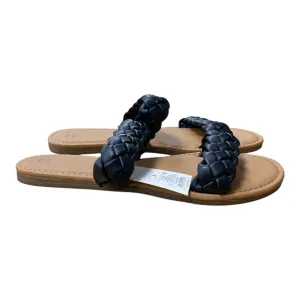 Sandals Flats By A New Day In Black, Size:9