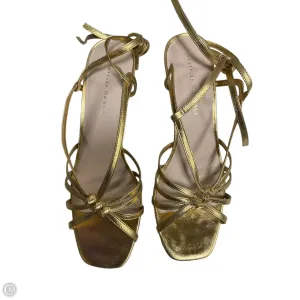 Sandals Flats By Joie In Gold, Size: 7.5