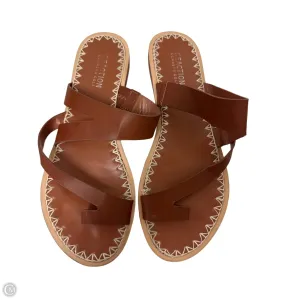 Sandals Flats By Kenneth Cole Reaction In Brown, Size: 8