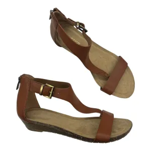 Sandals Flats By Kenneth Cole Reaction In Brown, Size:6.5