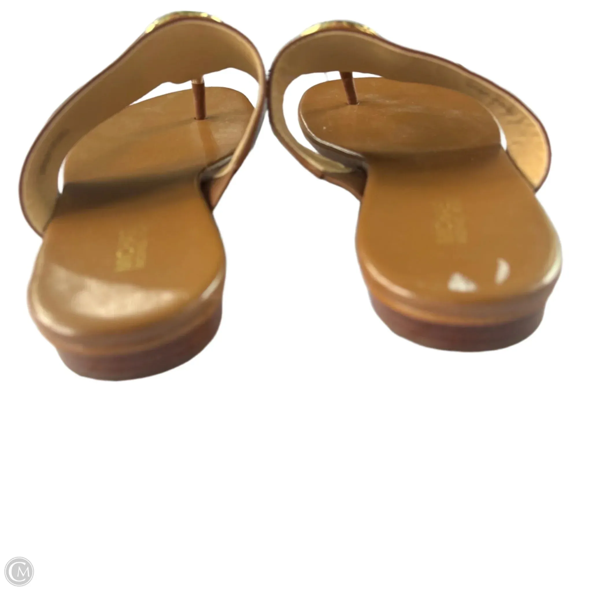 Sandals Flats By Michael By Michael Kors In Brown, Size: 9
