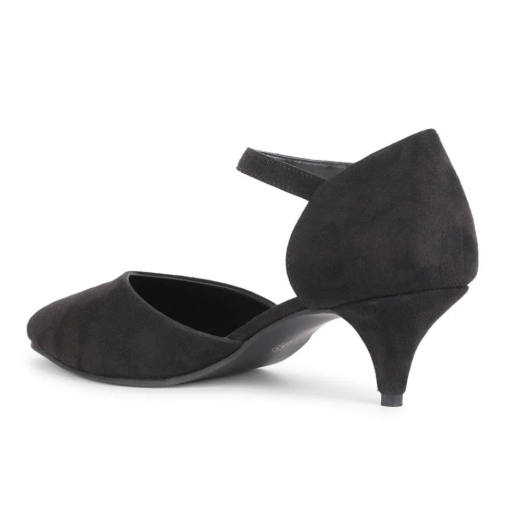 Senorita Casual Black Sandal For Women KITTEN-2E By Liberty
