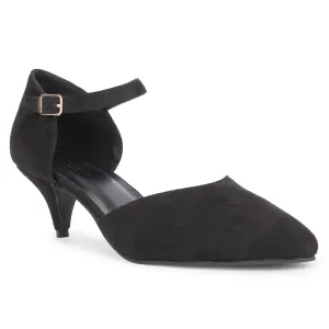 Senorita Casual Black Sandal For Women KITTEN-2E By Liberty
