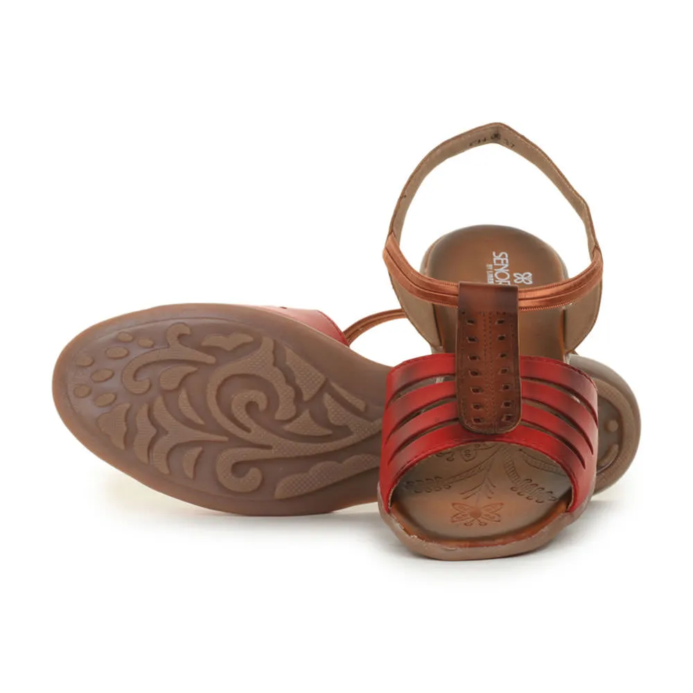 Senorita Casual (Cherry) Sandals For Women CH-06 By Liberty