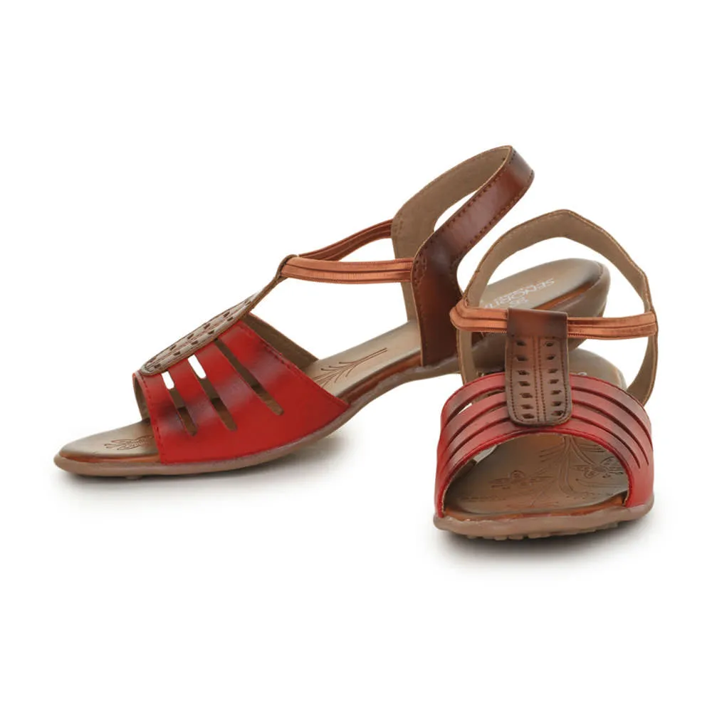 Senorita Casual (Cherry) Sandals For Women CH-06 By Liberty