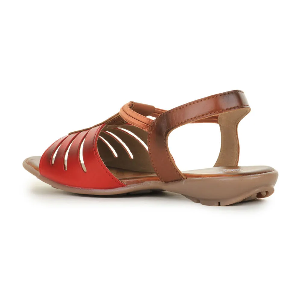 Senorita Casual (Cherry) Sandals For Women CH-06 By Liberty