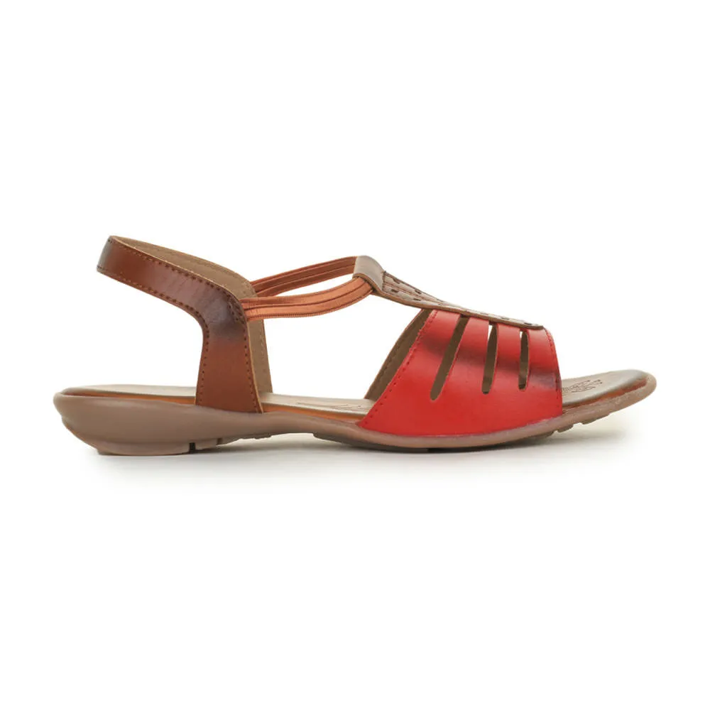 Senorita Casual (Cherry) Sandals For Women CH-06 By Liberty