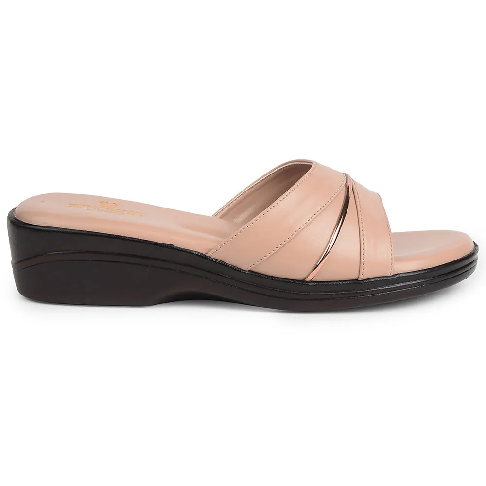 Senorita Peach Casual Sandal For Women LNF-3 By Liberty