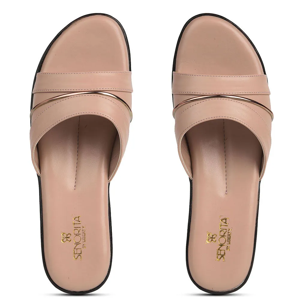 Senorita Peach Casual Sandal For Women LNF-3 By Liberty