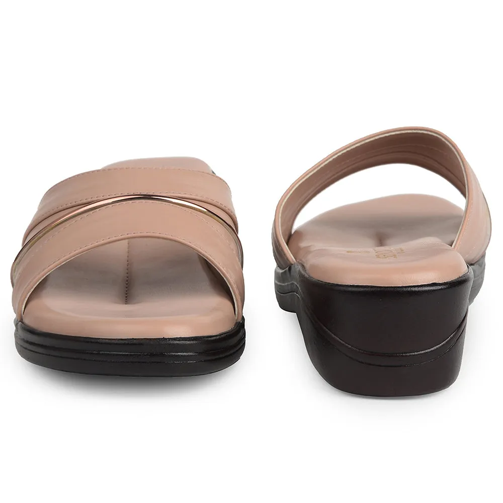 Senorita Peach Casual Sandal For Women LNF-3 By Liberty