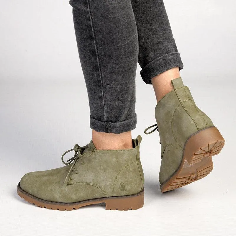 Soft Style By Hush Puppies Sam Ankle Bootie - Khaki