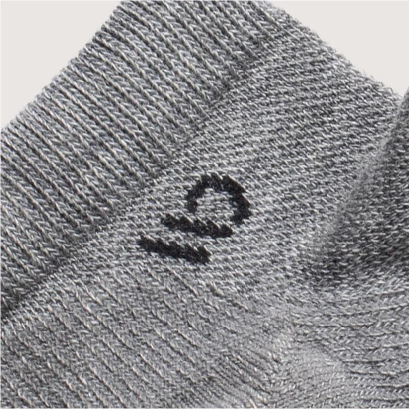 Solid Cushioned No Show Socks