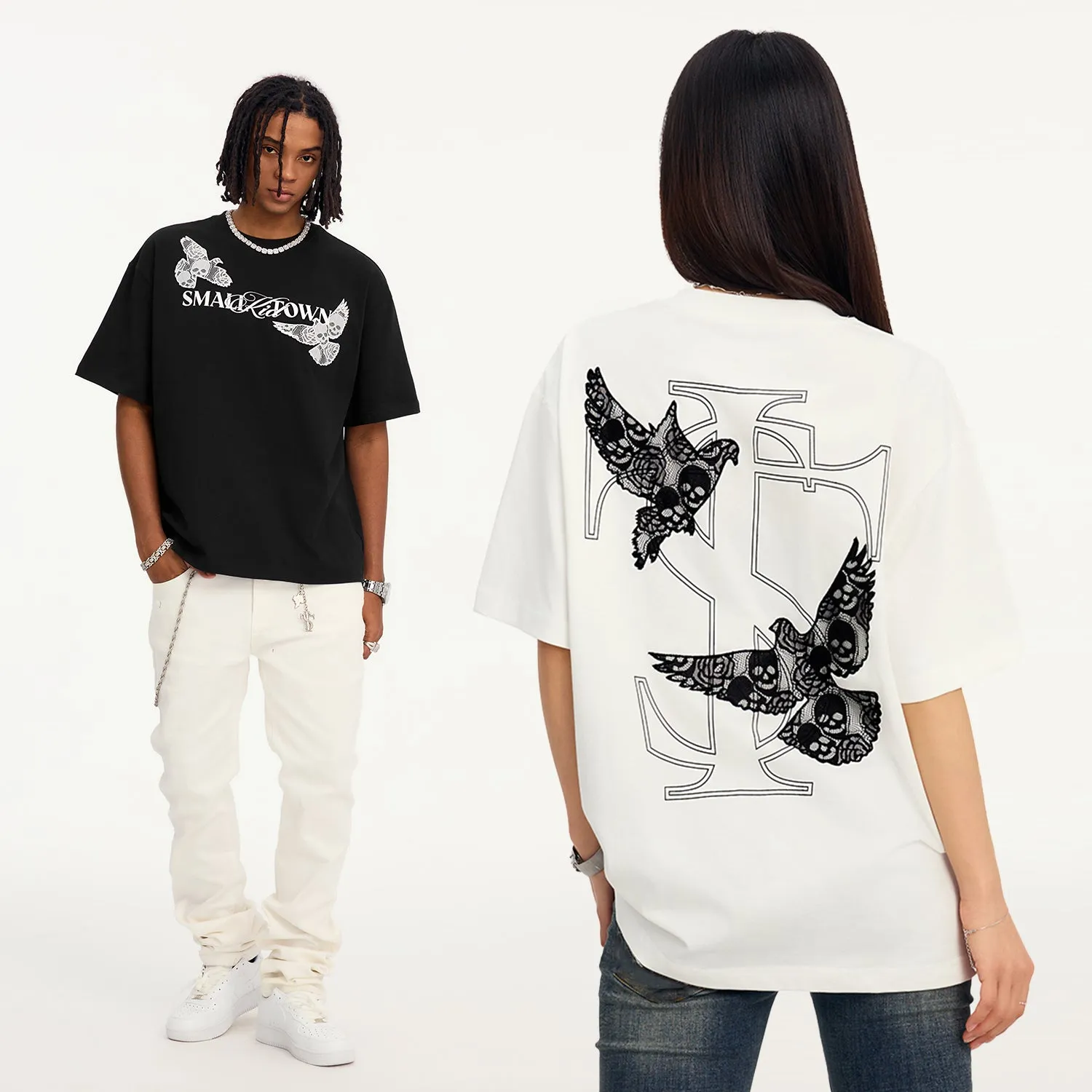STK-Lace Peace Dove Short Sleeve