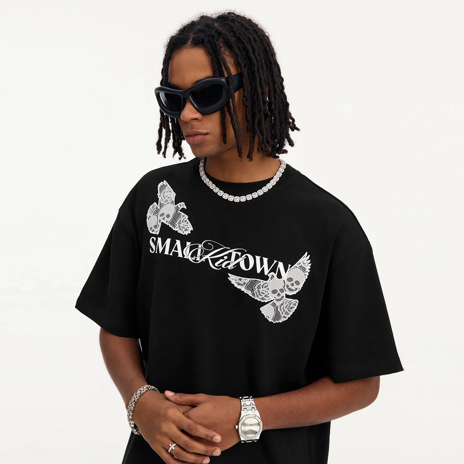 STK-Lace Peace Dove Short Sleeve