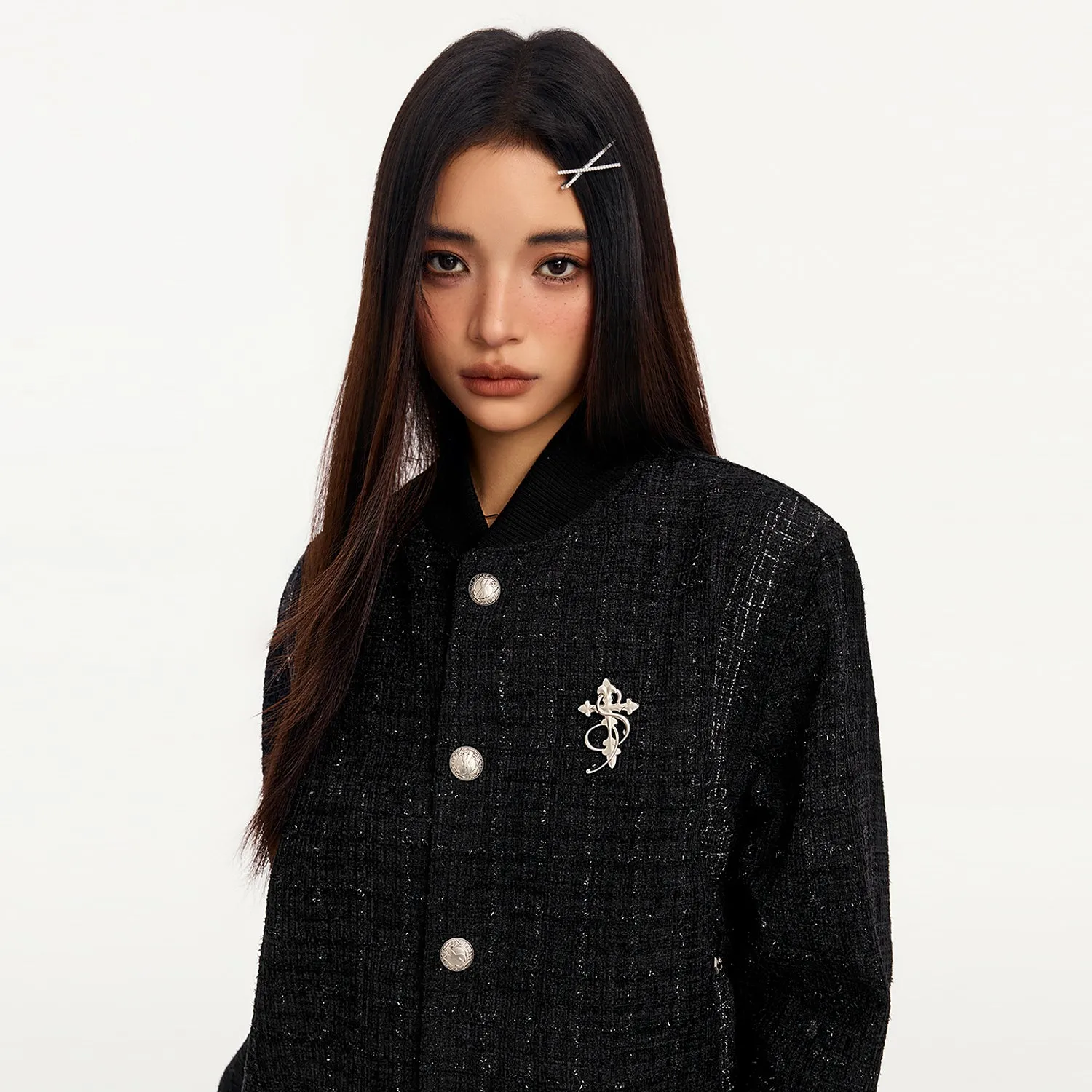 STK Small Fragrance Patchwork Jacket