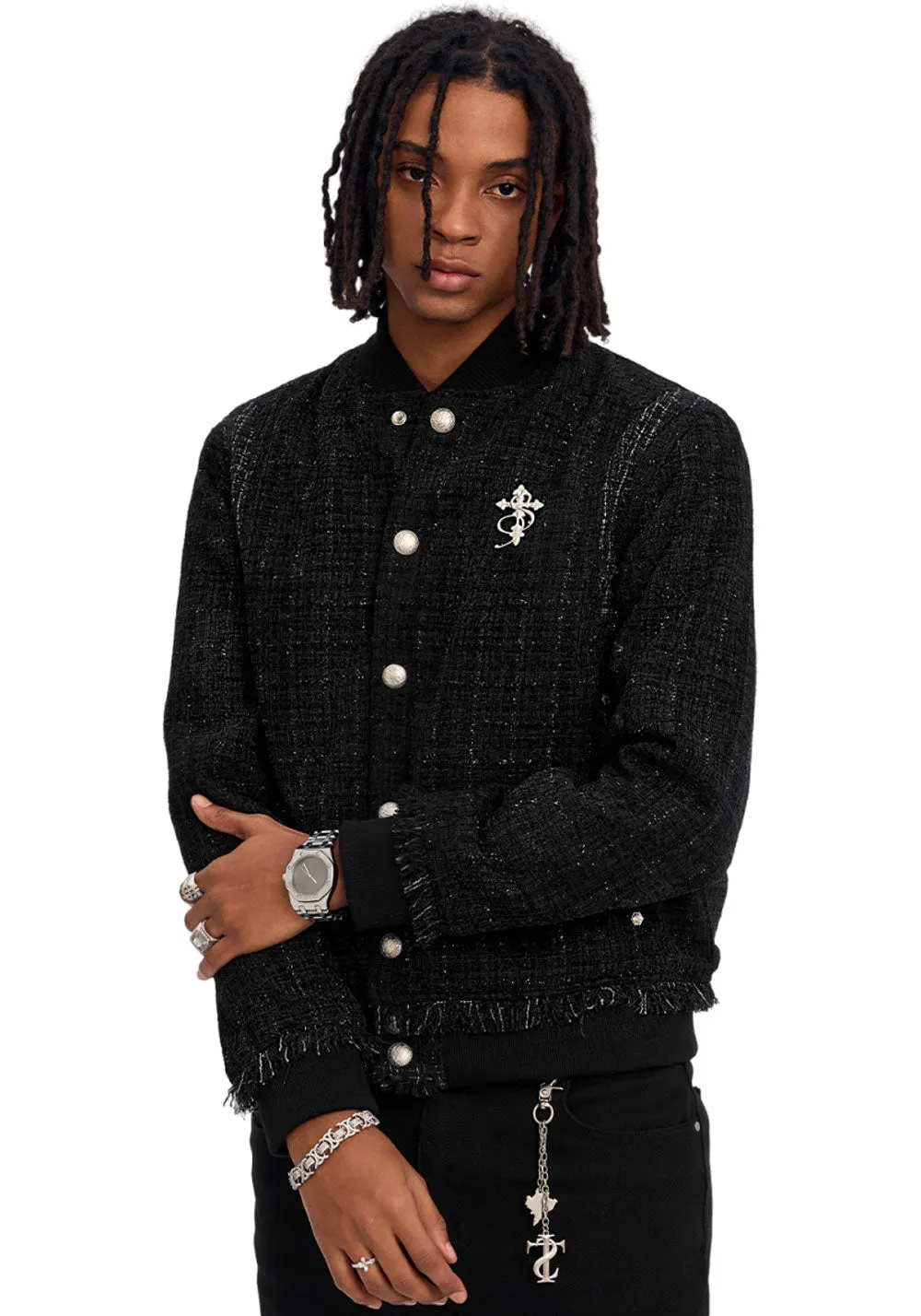 STK Small Fragrance Patchwork Jacket