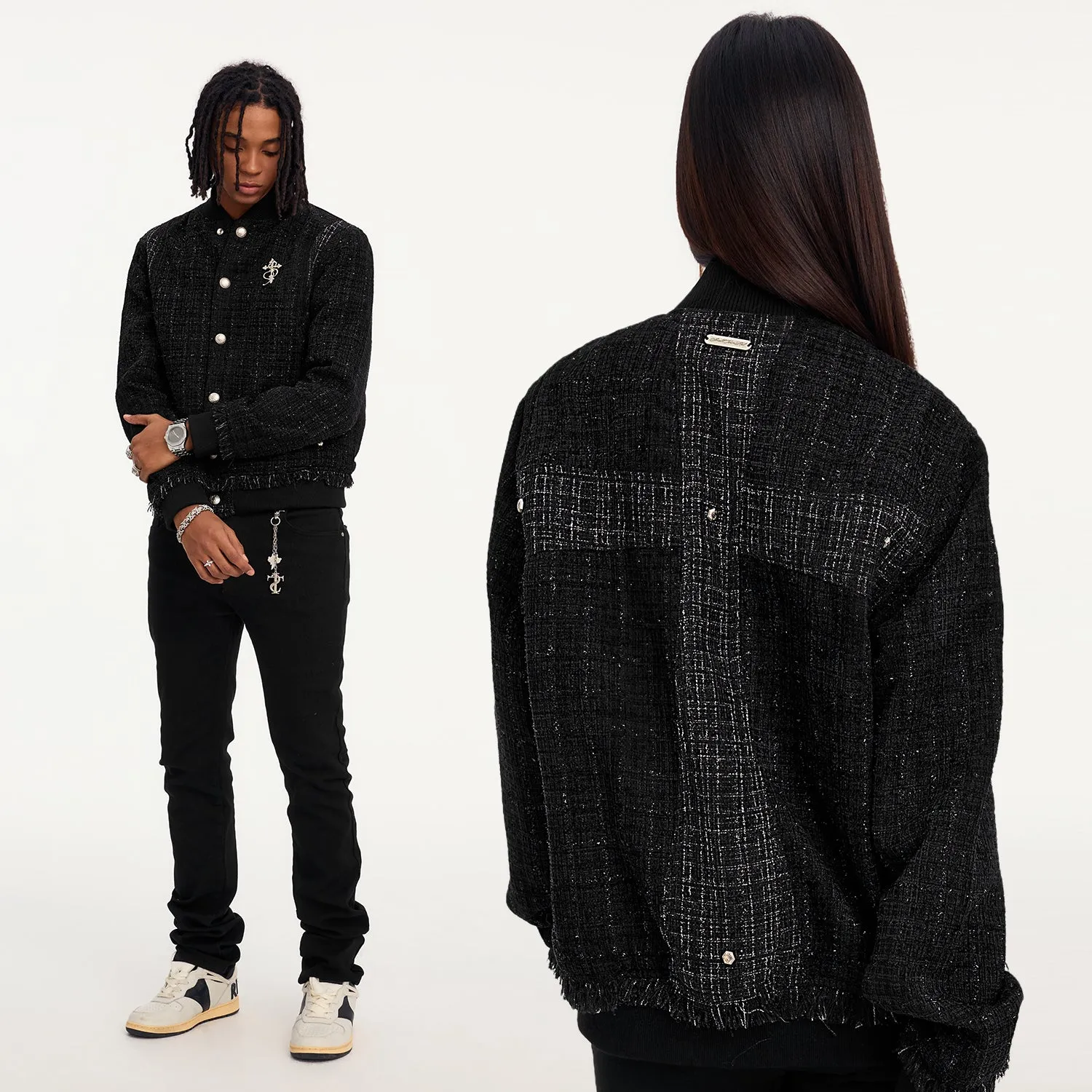 STK Small Fragrance Patchwork Jacket