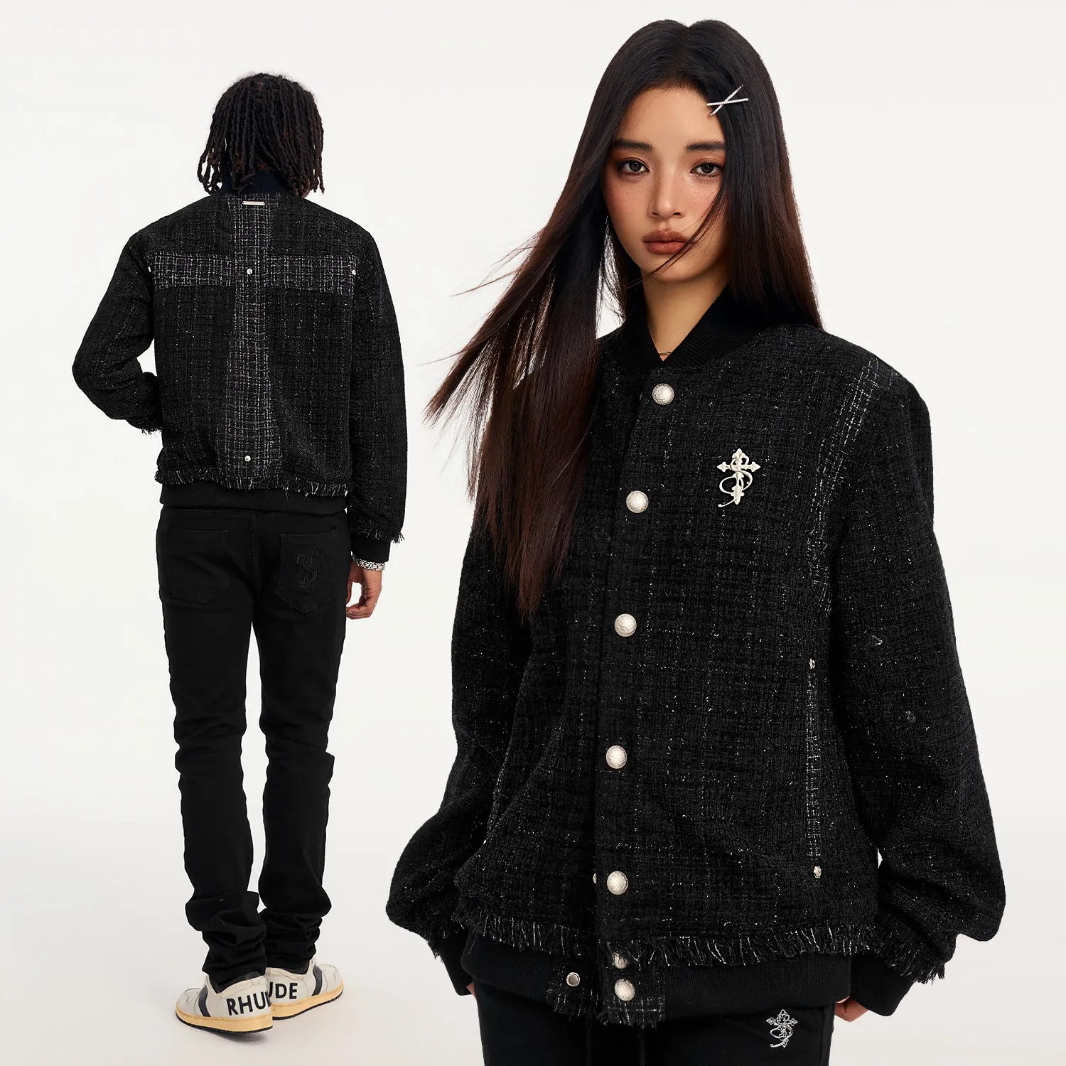 STK Small Fragrance Patchwork Jacket