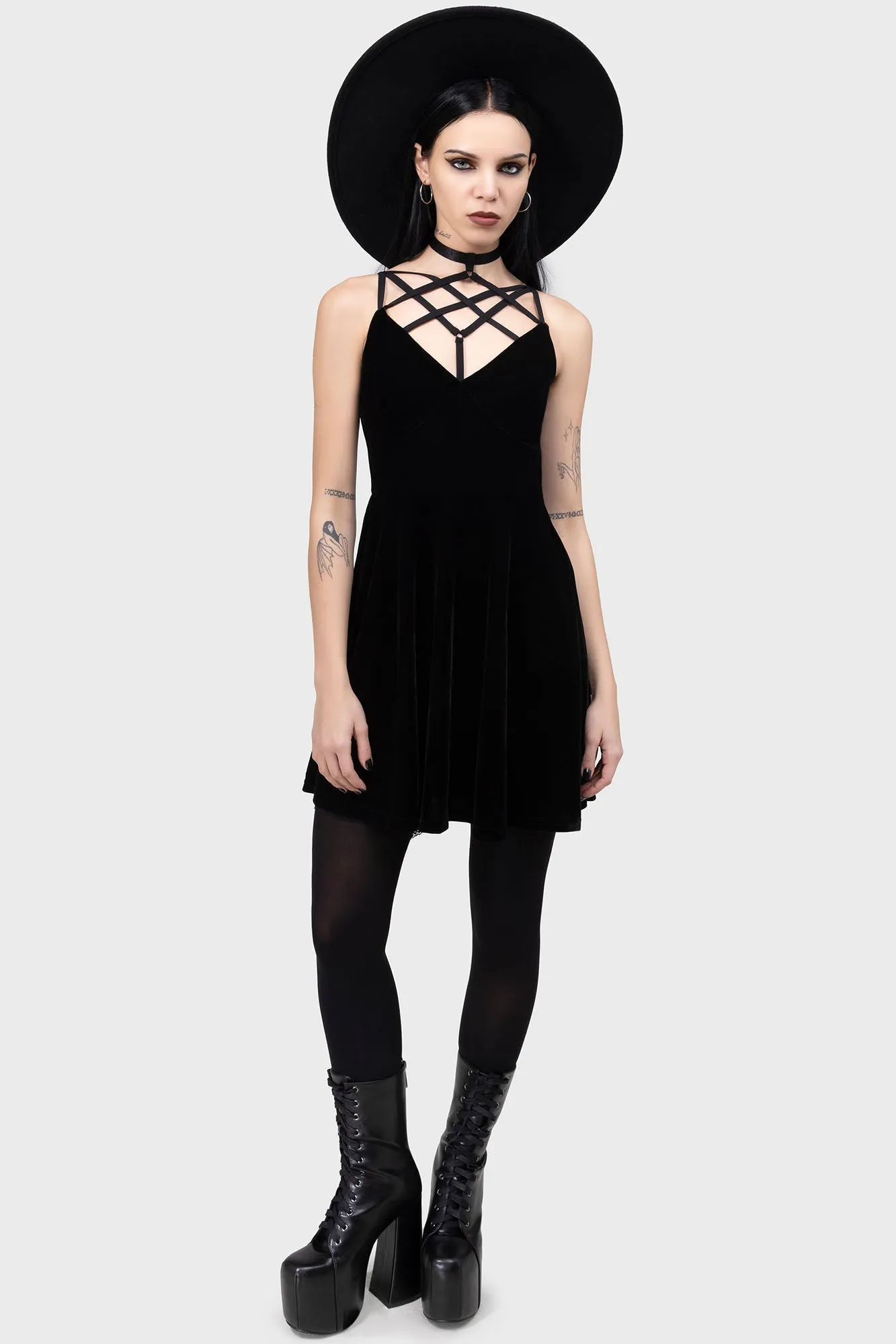Stop Staring Thigh High Socks