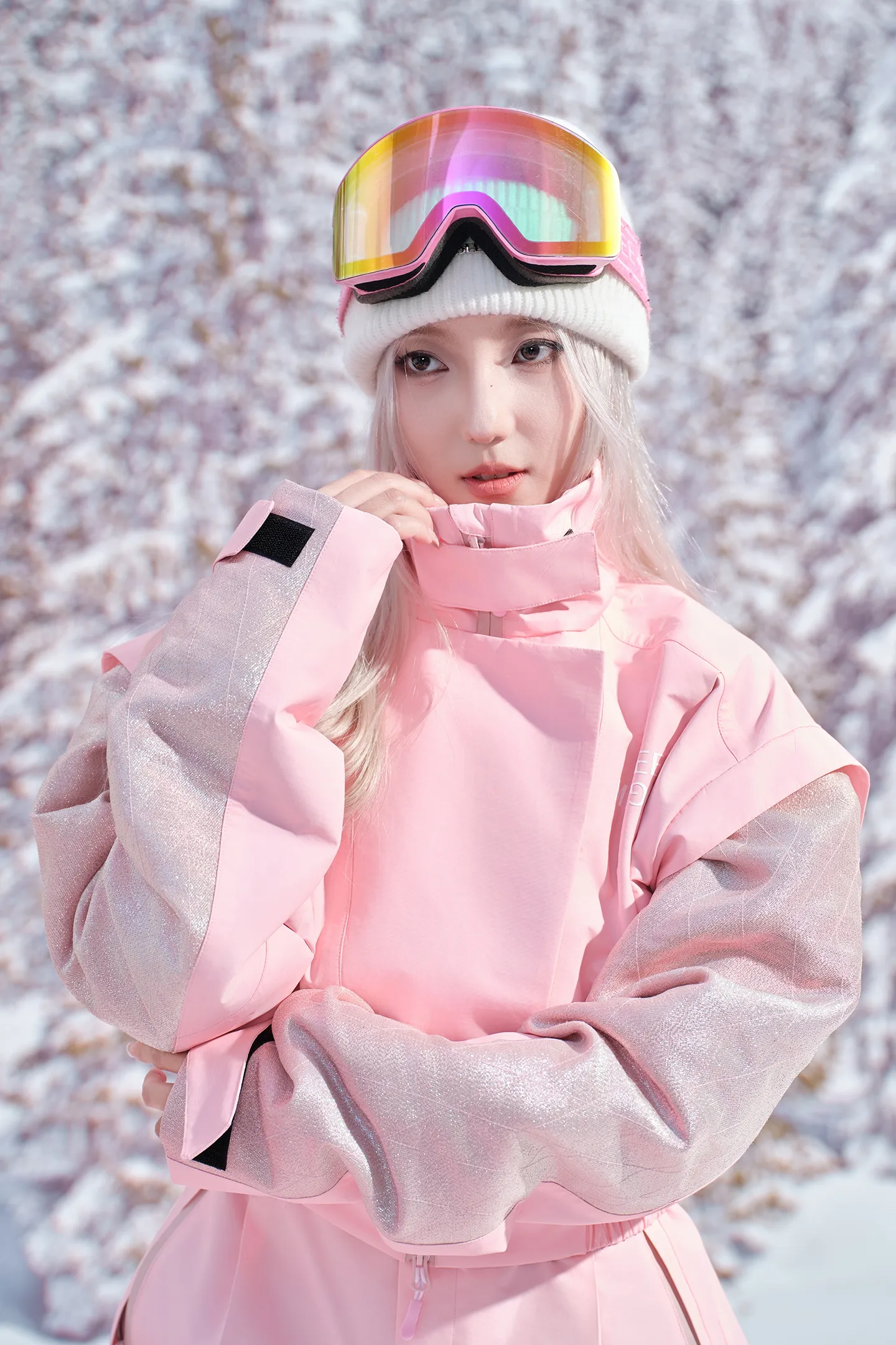 【Streaming Light】 Skiwear Snowboard Suit Slim Professional Ski Suit