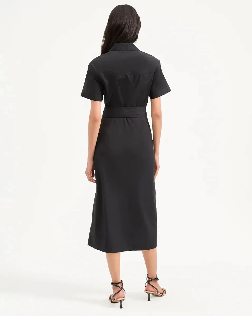 Tabby Midi Dress Black