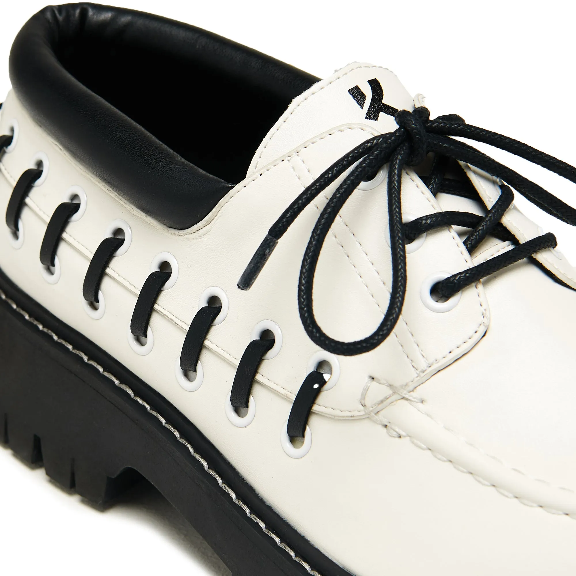 Tenar Men's Boat Shoes - Cream