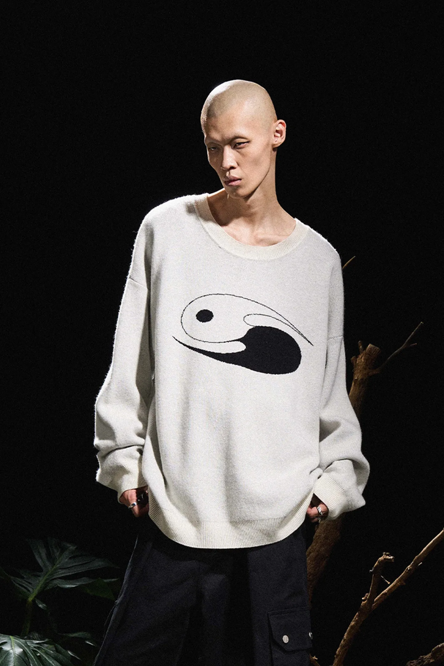 Transform Tai Chi Oversized Wool Sweater