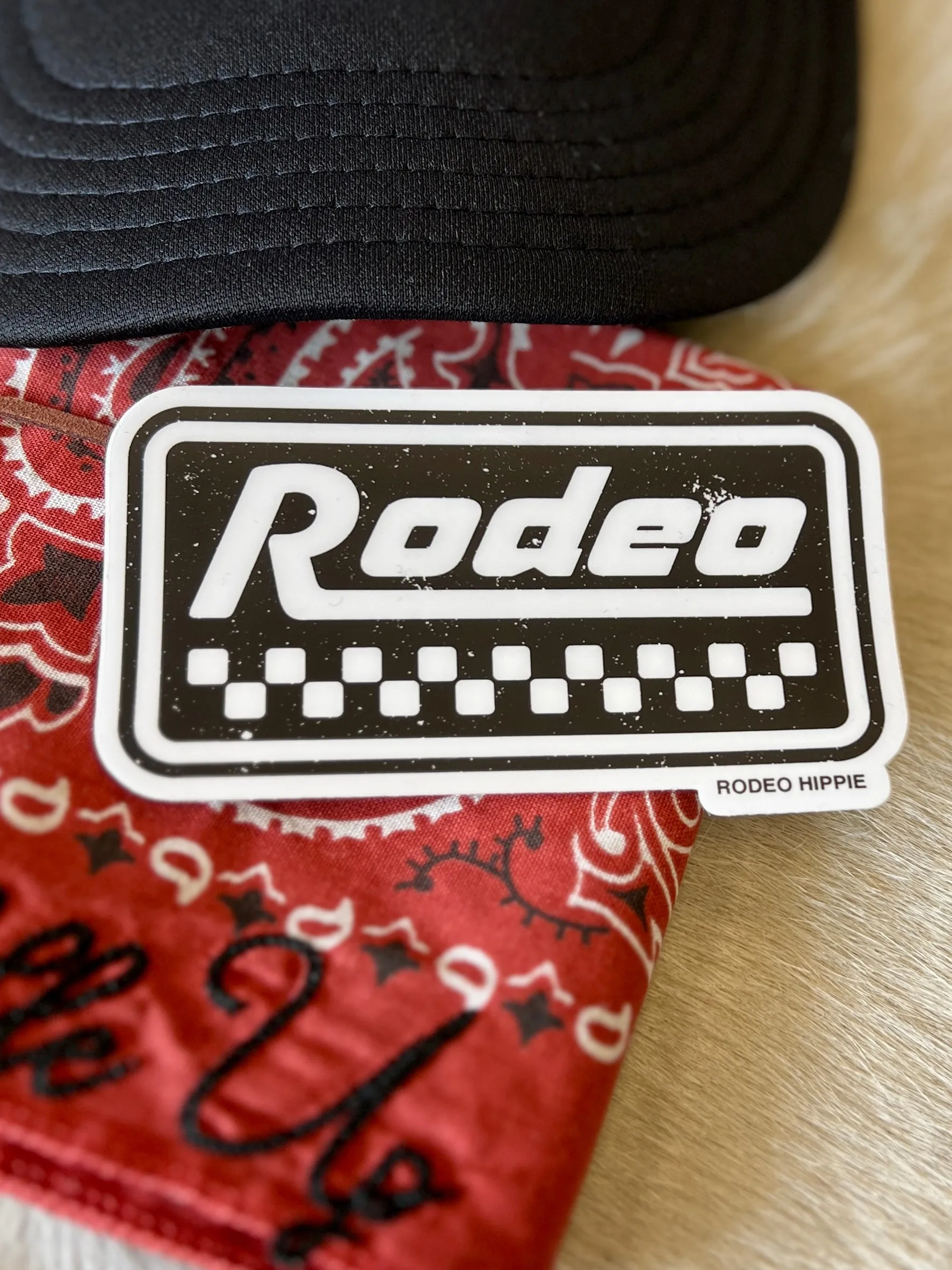 Unisex Rodeo Racer Black Hoodie*