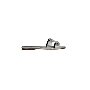 Via Slide Sandal Silver