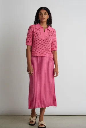 Violet Skirt - Taffy Pink