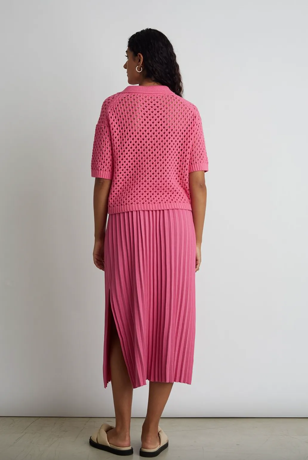 Violet Skirt - Taffy Pink