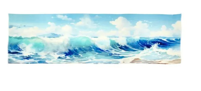 Wave Shawl Sea Spray