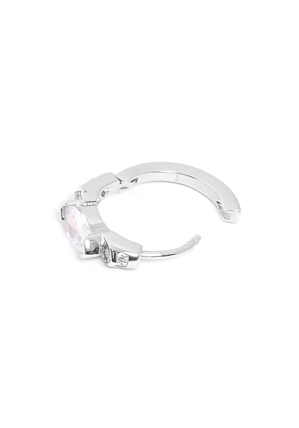WIC S925 Silver Horus Earrings - Light Luxury