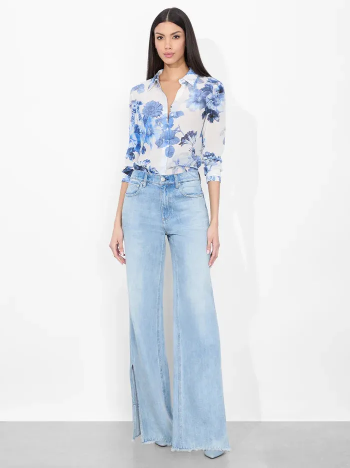 Willa Placket Top - Affection Small
