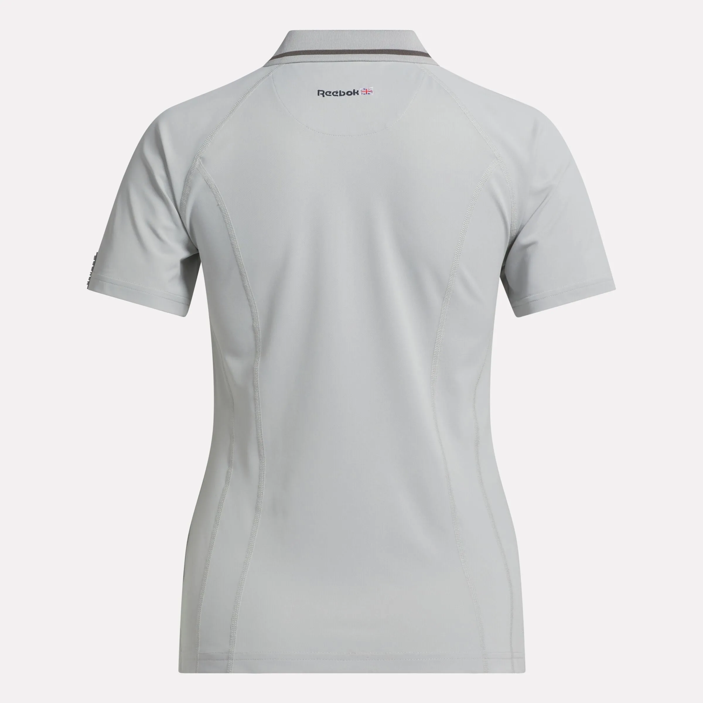Women's Short Sleeve Zip Bodycon Golf Polo Shirt