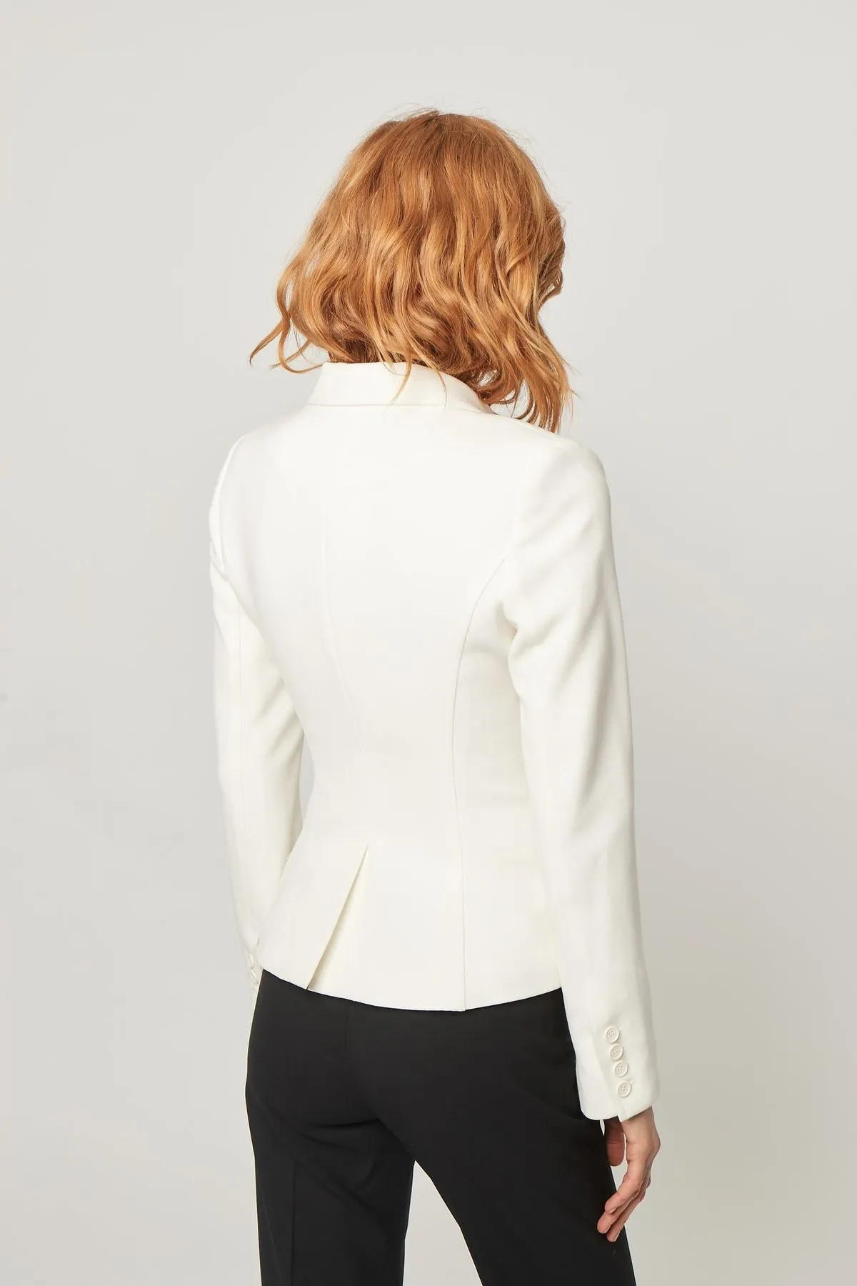 Wrap Blazer - White