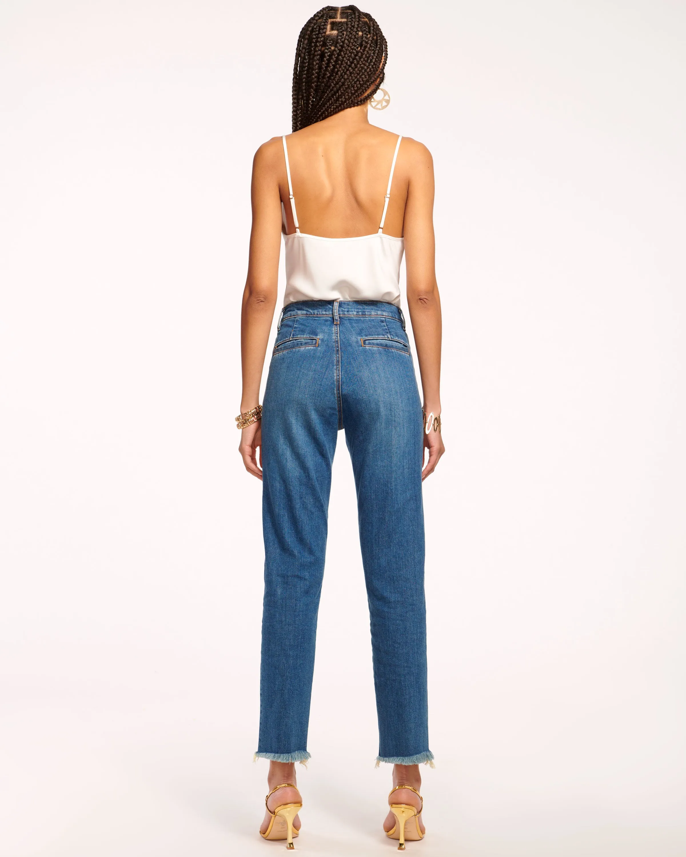 Zayne Cropped High-Rise Skinny Jean