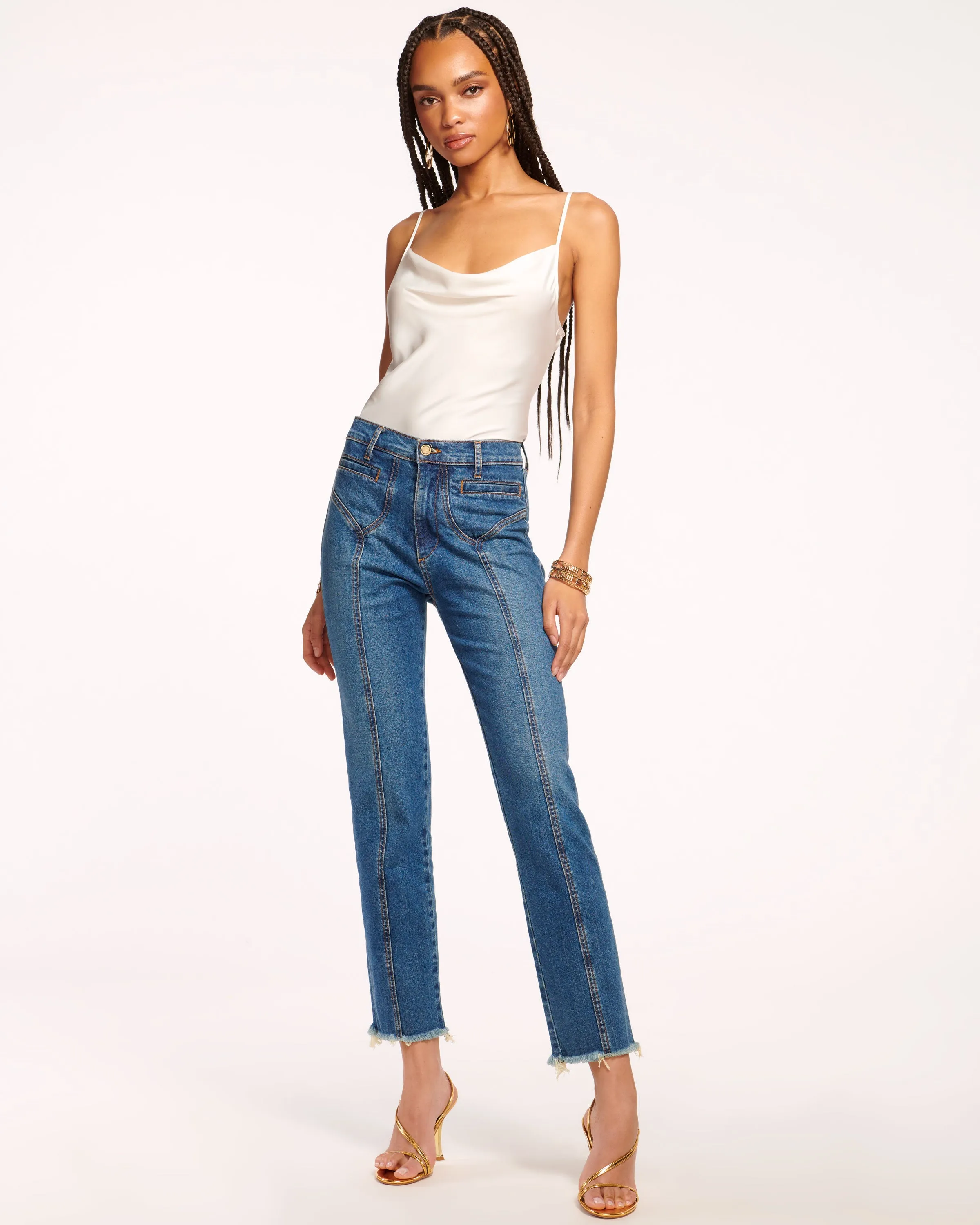 Zayne Cropped High-Rise Skinny Jean