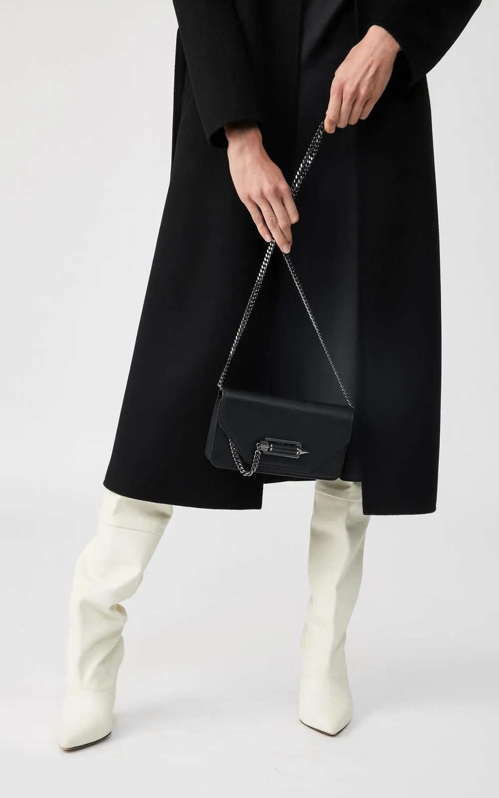 Zoey Leather Crossbody Bag