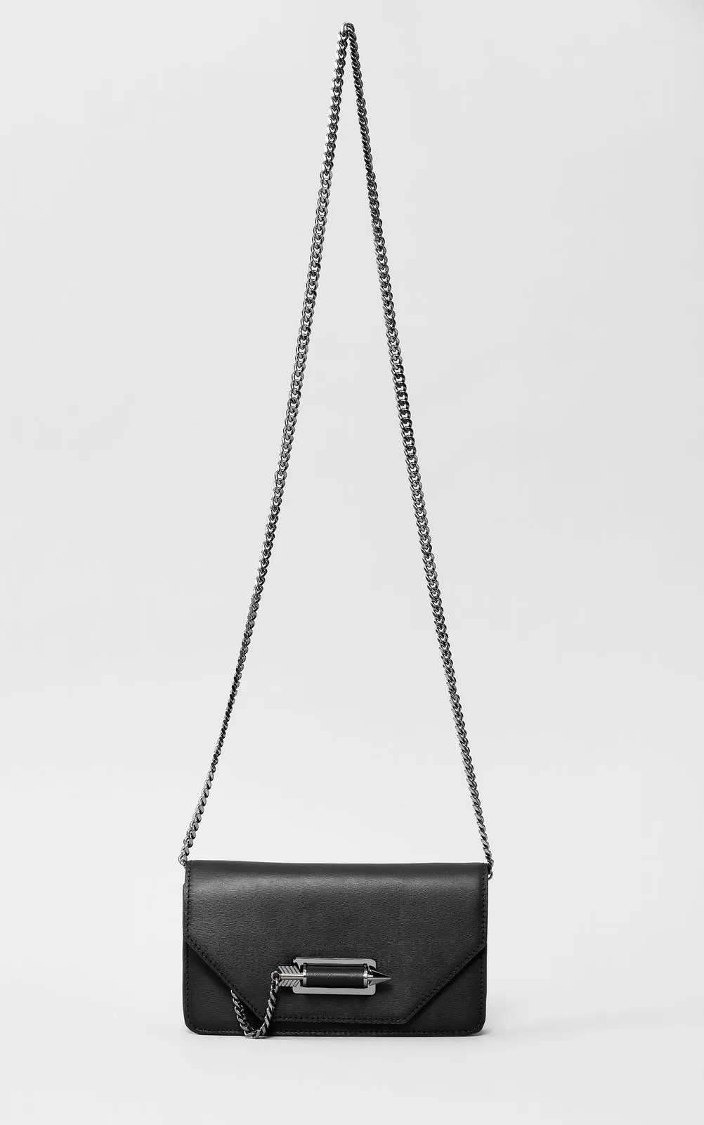 Zoey Leather Crossbody Bag