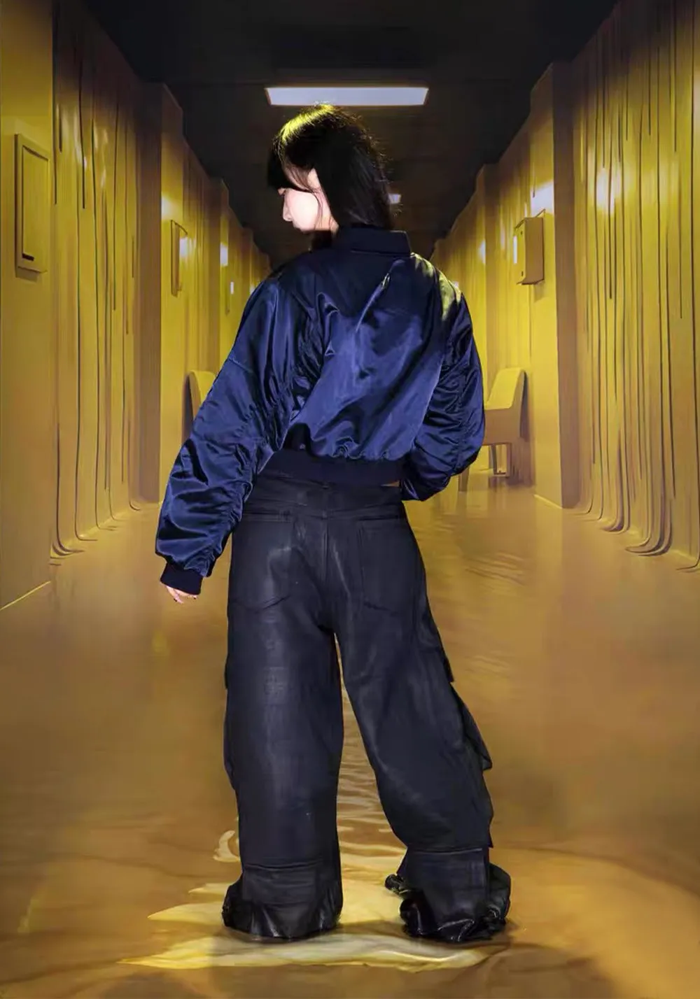 ZOZOKILLA Short and Fitted Air Force Jacket