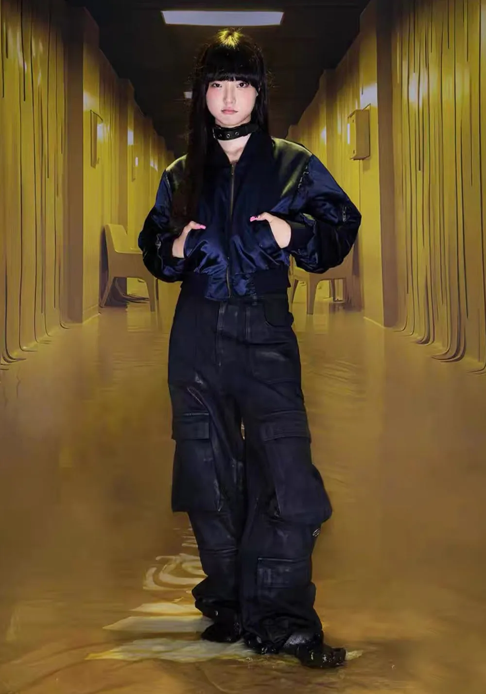 ZOZOKILLA Short and Fitted Air Force Jacket